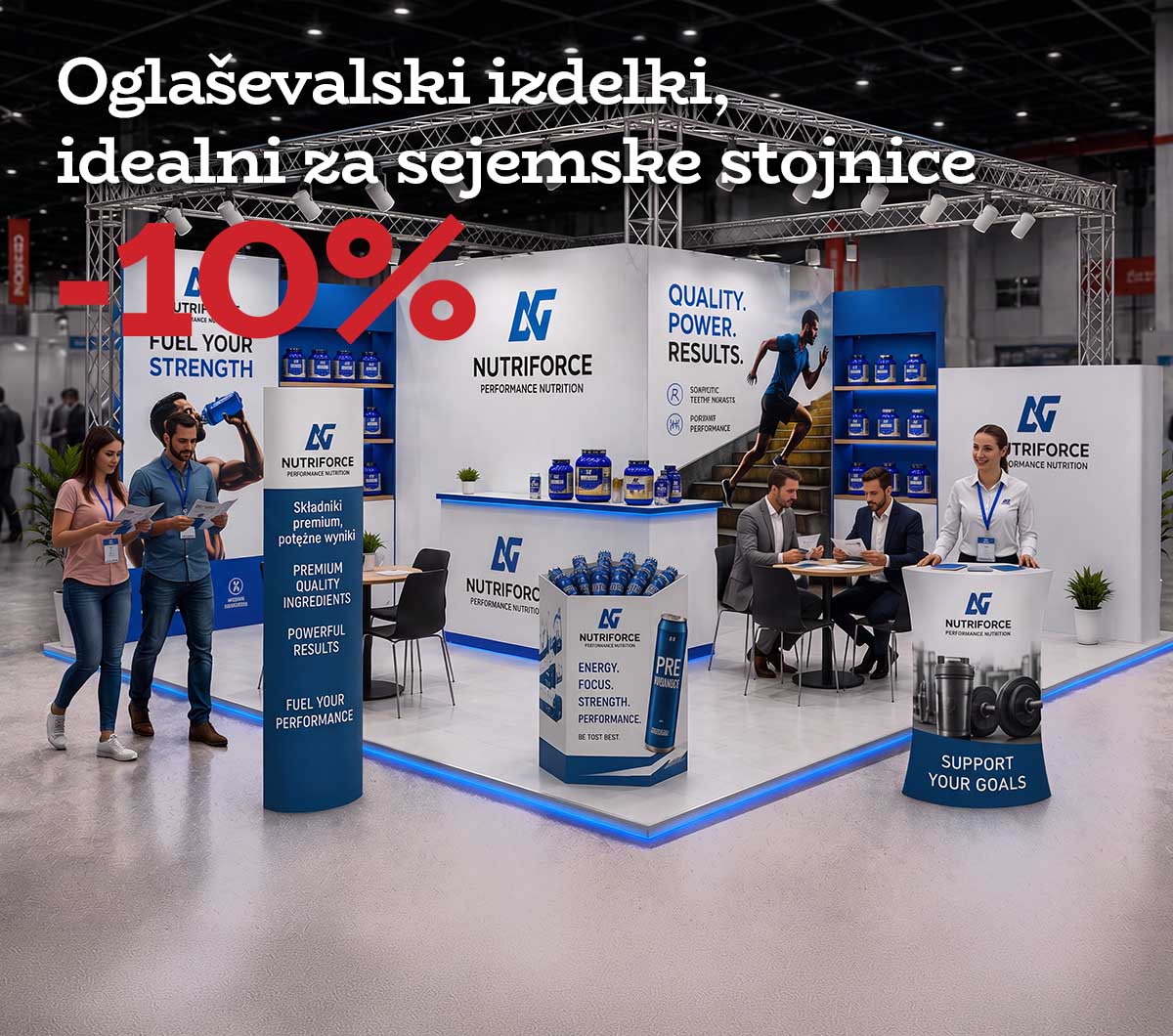 Proizvodi idealni za oglašavanje na sajmovima - Window2Print