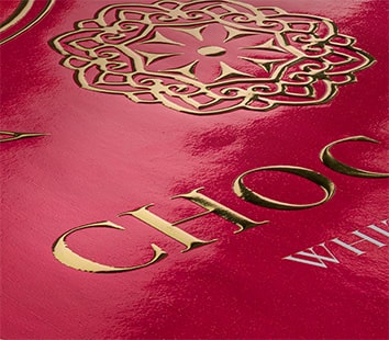 Selektivni 3D Max Gold lak na etiketama