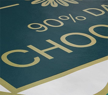 Soft Touch laminiranje na samoljepljivim etiketama