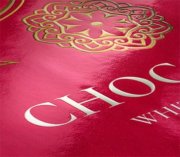 Selektivni 3D lak na etiketama