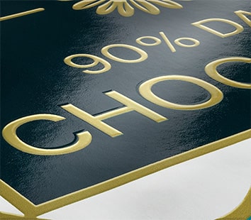 Selektivni 3D Max lak na samoljepljivim etiketama